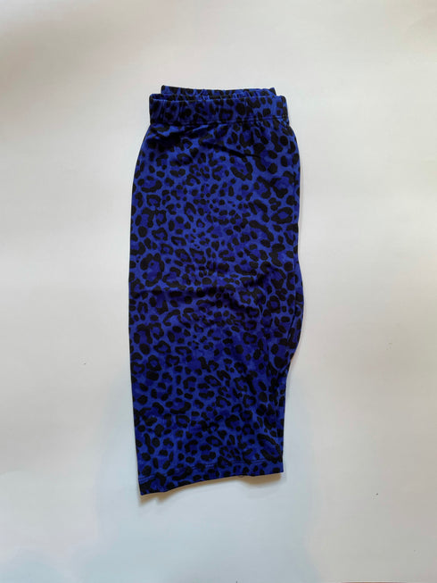 Got it - leopard print biker shorts Bright Blue/Black
